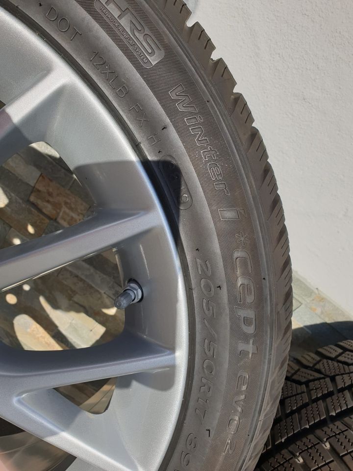 4 Orig. BMW Winterräder, 17“ Silber, 1-er F20/21, 2-er F22/23 in Eschenburg