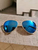 Piloten-Sonnenbrille gold/blau Nordrhein-Westfalen - Stemwede Vorschau