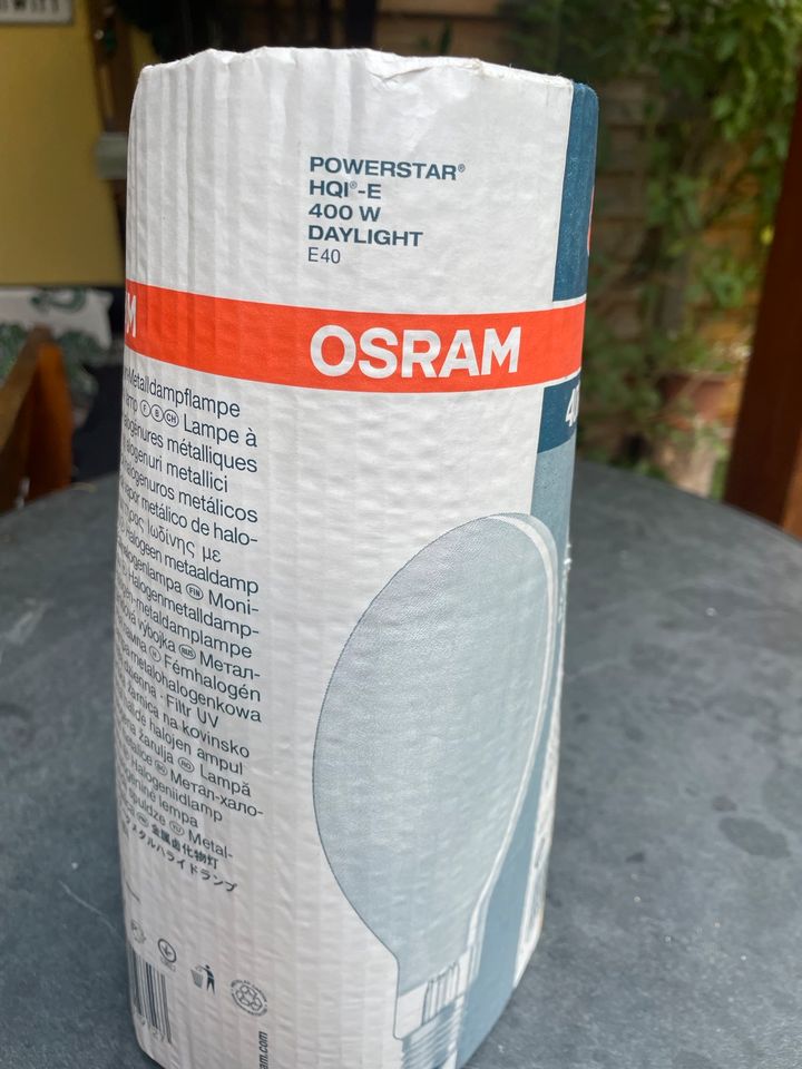 Osram HQI—E 400 Watt E40 Daylight 2x vorhanden ! in Bayern - Kolbermoor |  Lampen gebraucht kaufen | eBay Kleinanzeigen ist jetzt Kleinanzeigen