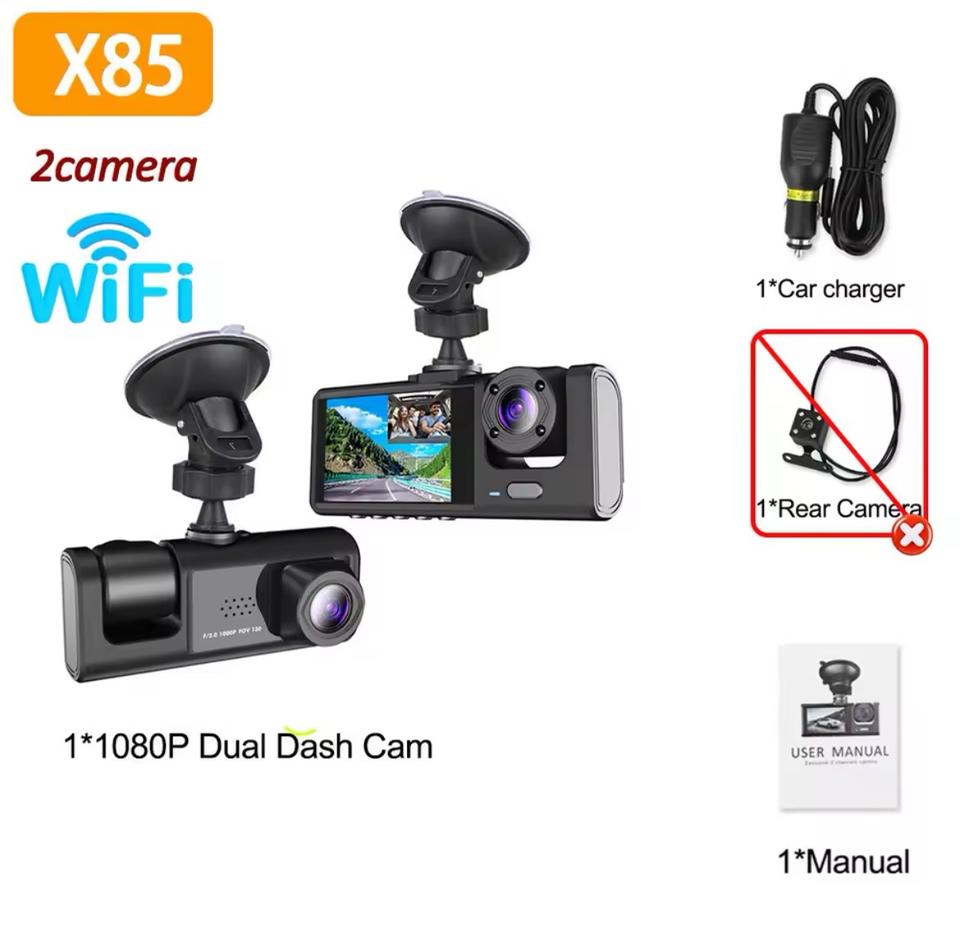 Dash Cam für Vorder- & Innenkamera (64GB Speicherkarte geschenkt) in Gießen