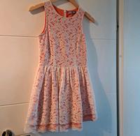 Sommerkleid Orange mit Spitze Gr. XS Bayern - Wemding Vorschau