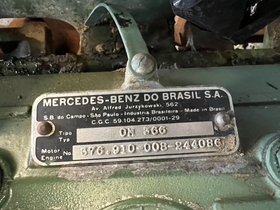 Mercedes Motor OM 366 Unimog MB Trac LKW in Dänischenhagen