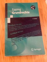Jura Buch Grundrechte Epping Sachsen-Anhalt - Halle Vorschau