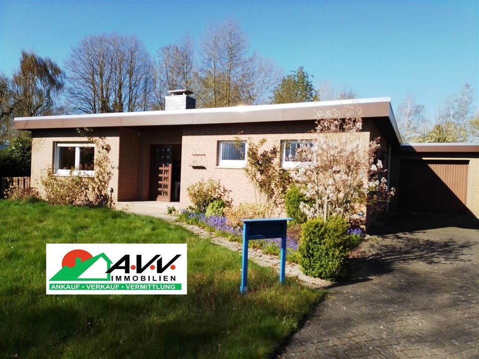 Ebenerdiger Bungalow im Herzen von Moormerland in Neukamperfehn