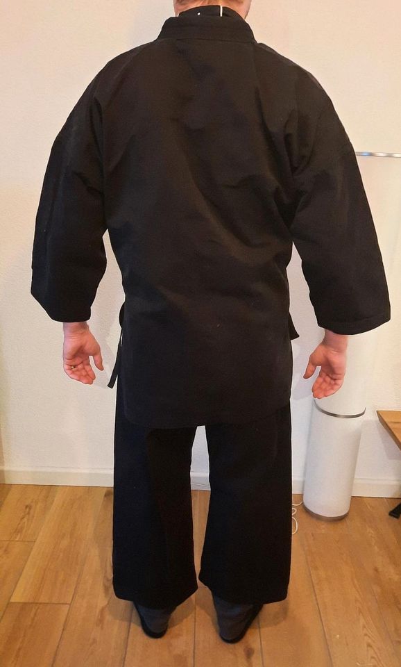 Fuji mae Gi, schwarz, schwer Jiujitsu in Überlingen