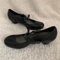 Pumps von Tamaris Gr. 41 Leder schwarz mit Schnallen Nordrhein-Westfalen - Nettetal Vorschau