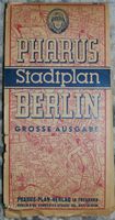 Pharus Stadtplan Berlin - Große Ausgabe / Sektorengrenzen v. 1954 Brandenburg - Grünheide (Mark) Vorschau