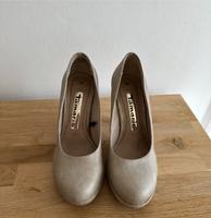 Pumps, Gr. 36, Tamaris, Creme-gold Hessen - Alheim Vorschau