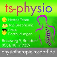 Physio, Physiotherapeut oder Physiotherapeutin (m,w,d,u) gesucht Niedersachsen - Rosdorf Vorschau