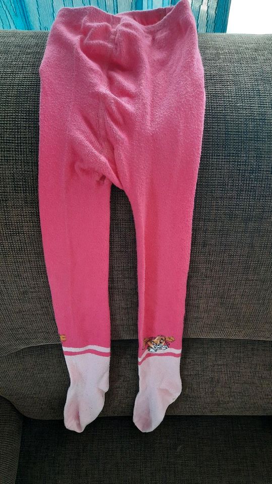 Strumpfhose pink 110/116 in Backnang