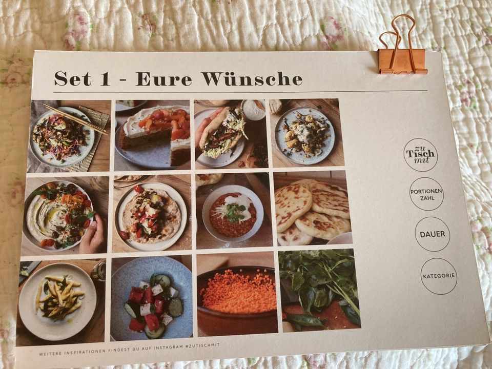 Rezeptkarten in Niederdreisbach