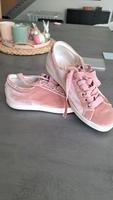 Tamaris Samt-Sneaker • Gr. 38 • rosa Hessen - Gelnhausen Vorschau