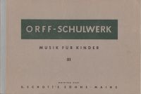 Orff-Schulwerk - Musik für Kinder, Band III: Dur: Dominanten Niedersachsen - Göttingen Vorschau