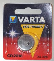 Knopfzelle VARTA ® CR 2016  3V kein MHD Sammlungsauflösung 3× Nordrhein-Westfalen - Dinslaken Vorschau