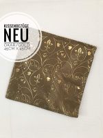 Kissenbezüge neu 4 stk Gold barock deko Home heim vintage Retro n Nordrhein-Westfalen - Leverkusen Vorschau