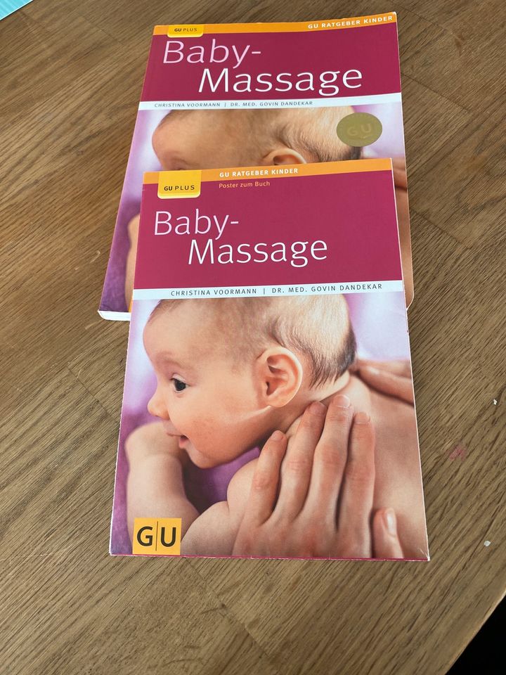 Baby-Massage Buch GU inklusive Poster in Gladbeck