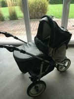 Teutonia Kinderwagen Y2K mit Babyschale und Sportwagenaufsatz Hessen - Eiterfeld Vorschau