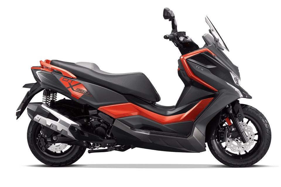 Kymco DT X 350i ABS schwarz/orange in Dachau