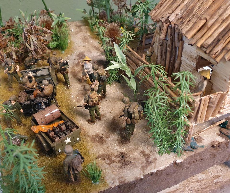 DIORAMA 1:35 "VIETNAM WAR " in Bad Bocklet