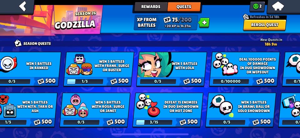 Ich vervollständige alle deine Quests in Brawl Stars in Berlin