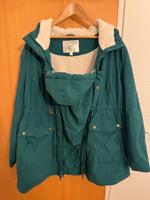 Schwangerschafts-/Tragejacke mit Teddyfutter, petrol, 50, bonprix Niedersachsen - Göttingen Vorschau