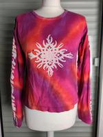 Pink orange lila Crop Top Tribal Batik S 36 M 38 Yadou Gothic Nordrhein-Westfalen - Werl Vorschau
