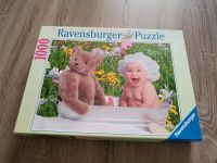 1000 Teile Puzzle Ravensburger Teddy und Baby Bayern - Augsburg Vorschau
