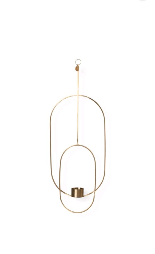 Ferm Living - HANGING TEALIGHT DECO, neu, Messing, OVP in Stuttgart