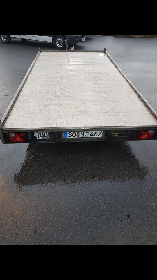 Anssems Autotransport Anhänger zu verkaufen Trailer Pkw Transport in Ense