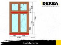 Holz Flügelfenster nach Maß DREH/KIPP Holzfenster Schaufenster Fenster 104 x 178 cm optional mit Fensterbank Außenrolladen Dresden - Innere Altstadt Vorschau