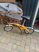 Klapprad/Fahrrad Nordrhein-Westfalen - Hille Vorschau