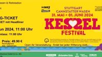 Kesselfestival Samstag-Ticket Tagesticket mit Headliner Stuttgart - Stuttgart-West Vorschau