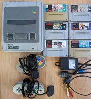 SNES Super Nintendo Konsole 6xSpiele 2 Controller  originalkabel Nürnberg (Mittelfr) - Südstadt Vorschau