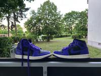 Jordan 1 schwarz lila Hessen - Bischofsheim Vorschau
