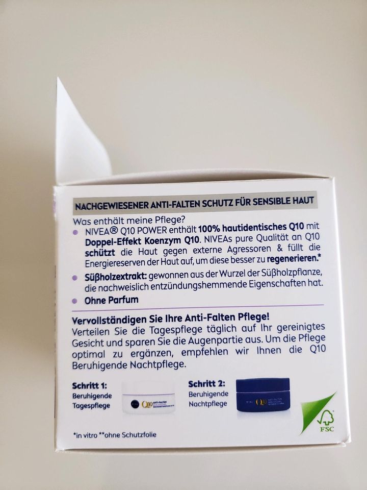Gesichtspflege Tagespflege Nivea Q10 - NEU für sensible Haut in Weilheim an der Teck