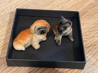 Keramik 2 Hund-e Mops und Boxer ca. 4 cm hoch für 2 Euro Sachsen - Bischofswerda Vorschau