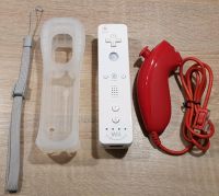 Wii / Wii U Remote Fernbedienung + Nunchuk + Schutzhülle Burglesum - Lesum Vorschau