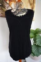 Bonita Top Tanktop gr. XL schwarz mit strasssteinen Nordrhein-Westfalen - Issum Vorschau