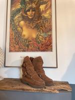 Buffalo Boots moonboots Lederstiefel Lederboots Gr. 36 Nordrhein-Westfalen - Bedburg Vorschau