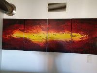 Acrylbild auf Stoff 2m Nordrhein-Westfalen - Kaarst Vorschau