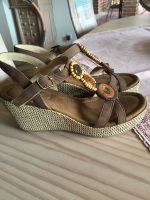 Sandalen/Plateau /Riemchen, braun Salamander Größe 38 wie neu! Nordrhein-Westfalen - Velen Vorschau