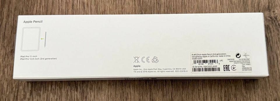 Apple Pencil - Verpackung in München