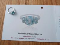 Himmelblauer-Topas Silberring Baden-Württemberg - Heilbronn Vorschau