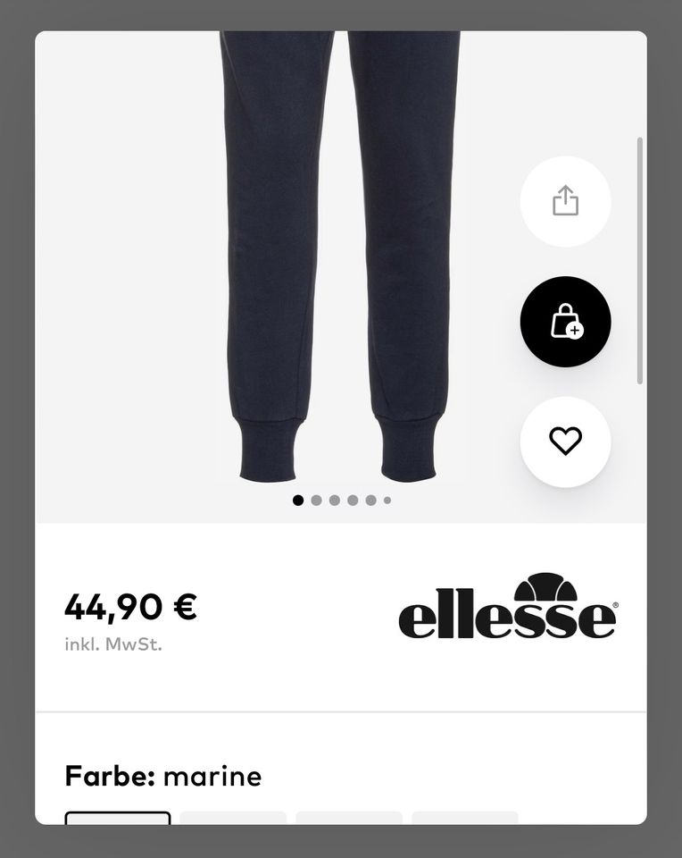 ellesse Trainingshose Jogginghose Sporthose Freizeit GYM in Dresden