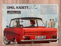 Opel Kadett L Prospekt aus den 60er Jahren / Luxuslimousine Niedersachsen - Wolfsburg Vorschau