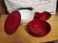 TUPPERWARE "Allegra" Servierbehälter Schüssel - rot / weiß - NEU Bayern - Friedberg Vorschau