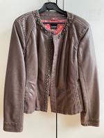 Taifun Kurzjacke / Jacke braunmit modischen Details Gr. 40 Hessen - Liederbach Vorschau