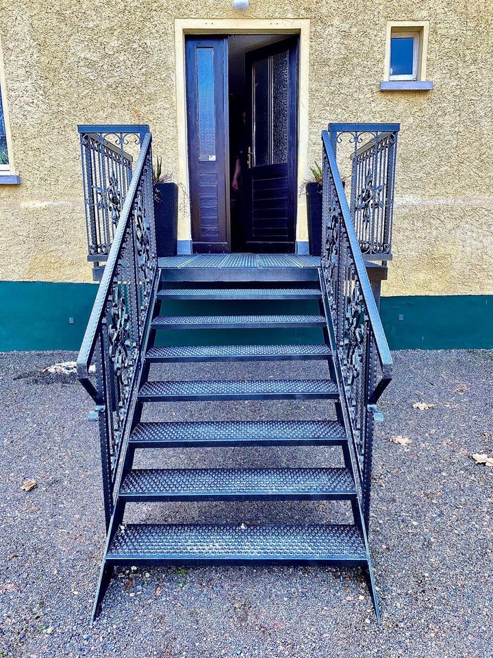 Feuerverzinkte Treppen, Außentreppen. Modell- Frankfurt ✅✅ in Fürstenwalde (Spree)