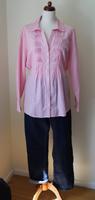 TCM Bluse Tunika pink weiß gestreift Biesen 44 46 lang Brandenburg - Stahnsdorf Vorschau