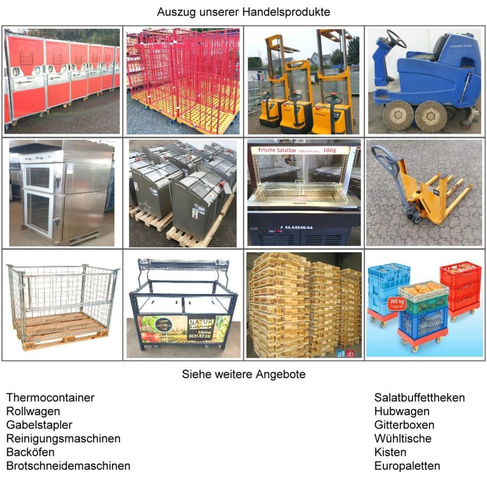 THERMOCONTAINER TIEFKÜHLCONTAINER KÜHLBOX 1170 Liter in Moers